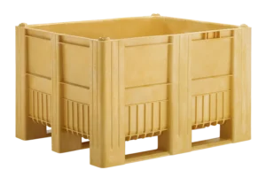 hygiene palletbox 1000x1200x740 gesloten geel 03